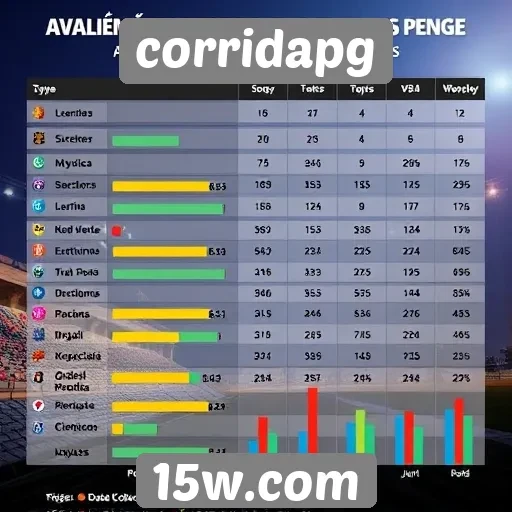 Avaliação do desempenho dos jogos em corridapg